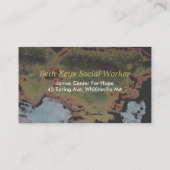 "Beth"は名刺を調整します 名刺 (裏面)