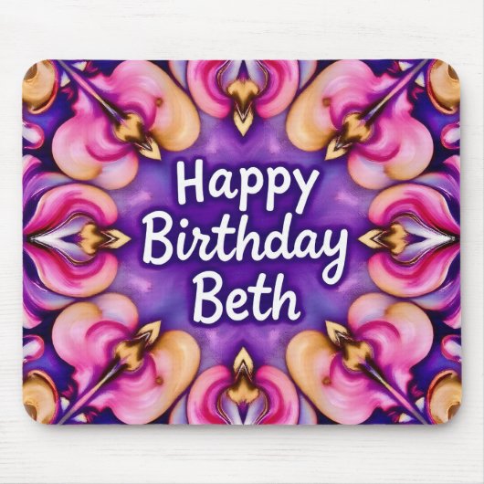 BETH ～フローラ誕生日挨拶～ マウスパッド (正面)