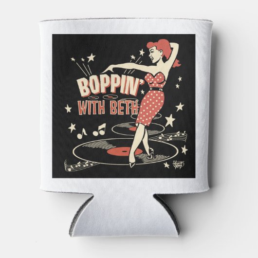 Beth can coolerの「Boppin」 缶クーラー (正面)