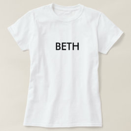 Beth Tシャツ