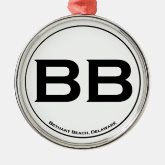 Bethanyのビーチ メタルオーナメント