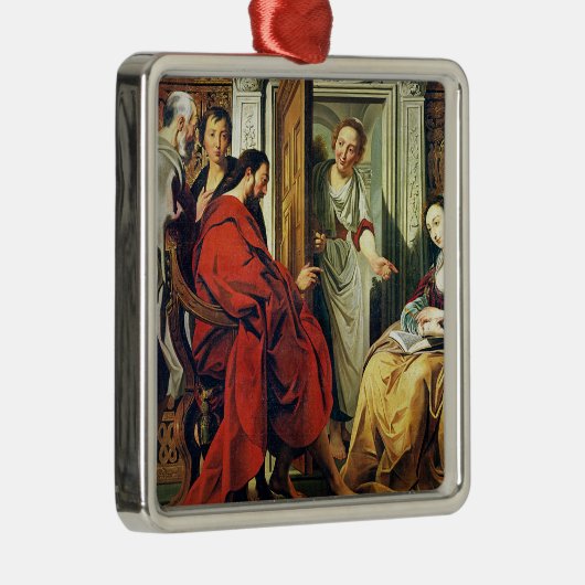 Bethanyのマーサそしてメリーの家のキリスト メタルオーナメント (右)