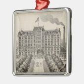 Bethanyの大学、Lindsborg、カンザス メタルオーナメント (左)