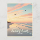 Bethany Beach, Delaware – Quiet Beachscapes ポストカード (正面)