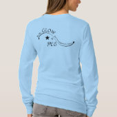 BeTheGlowOfPEO長袖Tシャツ Tシャツ (裏面)