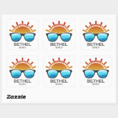 Bethel Beach Virginia Sunglasses スクエアシール (シート)
