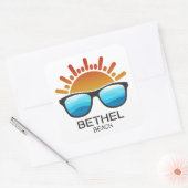 Bethel Beach Virginia Sunglasses スクエアシール (封筒)