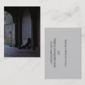 Bethesdaの写真ATCで待っていること 名刺 (正面/裏面)