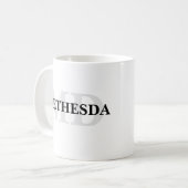 Bethesda MD コーヒーマグカップ (正面左)