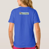 Bethie: ガラスはクールです! tシャツ (裏面)