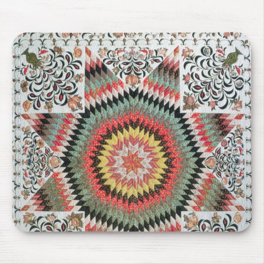 Bethlehemの上昇のSunか「星 マウスパッド (正面)