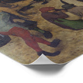 Bethlehem by Pieter Bruegelの国勢調査 ポスター (角)