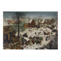 Bethlehem by Pieter Bruegelの国勢調査
