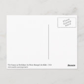 Bethlehem by Pieter Bruegelの国勢調査 ポストカード (裏面)