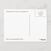 Bethpage Black Course, Farmingdale NY ポストカード (裏面)