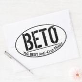 BETOザ最高のアンチ – クルーズミッスル楕円シール 楕円形シール (封筒)