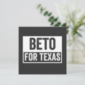 BETO FORテキサス州 招待状 (スタンド正面)