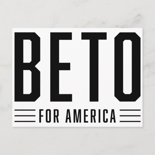 Beto For Americaポストカード#1 ポストカード (正面)