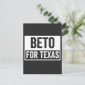 beto FOR TEXAS シーズンポストカード (スタンド正面)