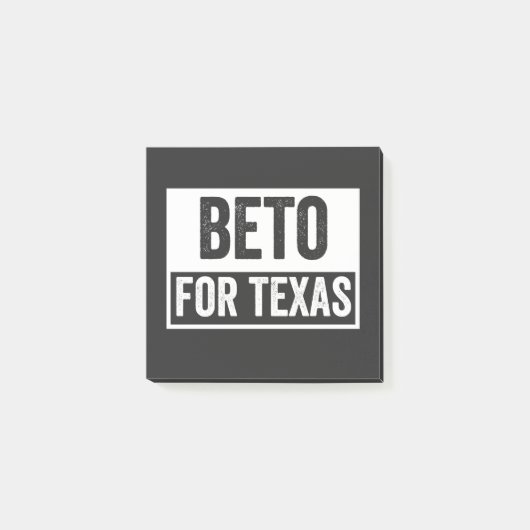 beto FOR TEXAS ポストイット (正面)