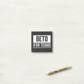 beto FOR TEXAS ポストイット (デスク上)