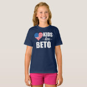 Beto O'Rourkeテキサス州子供向けKids Tシャツ (正面フル)