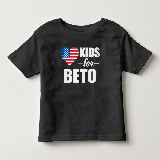 Beto O'Rourkeテキサス州知事の子ども2022 トドラーTシャツ (正面)