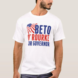 Beto O'Rourke氏(テキサス州県知事2022選挙) Tシャツ
