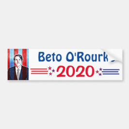 Beto O'Rourke社長2020年 バンパーステッカー