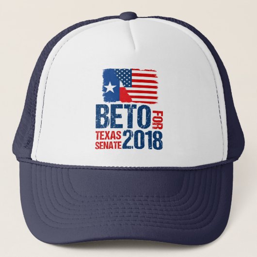 Beto O'Rourke 2018年テキサス州上院選挙 キャップ (正面)