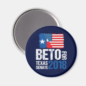 Beto O'Rourke 2018年テキサス州上院選挙 マグネット (正面/裏面)