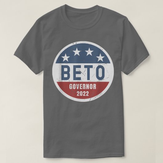Beto Orourke 2022テアス州知事 Tシャツ (デザイン正面)