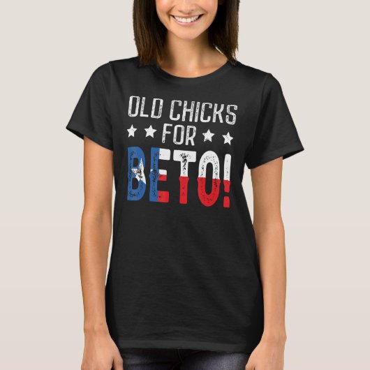 Beto Peopleの民主党員のための古い雛 Tシャツ (正面)