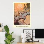 Betsy与え、Hank、Shaggy、その他への乗り物Quox ポスター (ホームオフィス)