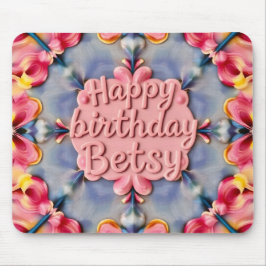 BETSY ～フローラ誕生日挨拶～ マウスパッド