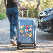 Betsy Blueステッカーセット2 シール (スーツケースインサイチュ)