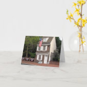 Betsy Rossの家 カード (黄色い花)