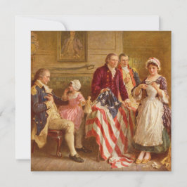Betsy Ross, 1777 （アメリカ史） （アメリカ愛国者） カード