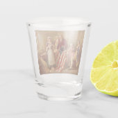 Betsy Ross, 1777 (アメリカ史) (アメリカ愛国者) ショットグラス (裏面)