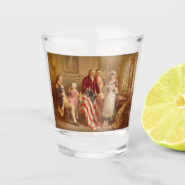 Betsy Ross, 1777 （アメリカ史） （アメリカ愛国者） ショットグラス