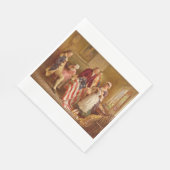 Betsy Ross, 1777 （アメリカ史） （アメリカ愛国者） スタンダードランチョンナプキン (角)