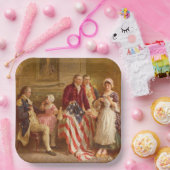 Betsy Ross, 1777 （アメリカ史） （アメリカ愛国者） ペーパープレート (パーティー)