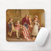 Betsy Ross, 1777 (アメリカ史) (アメリカ愛国者) マウスパッド (マウス)