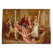 Betsy Ross, 1777 (アメリカ史) (アメリカ愛国者) ラージペーパーバッグ (正面)