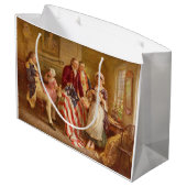 Betsy Ross, 1777 (アメリカ史) (アメリカ愛国者) ラージペーパーバッグ (裏面アングル)