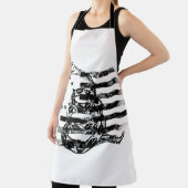 Betsy Ross American Flag and Snake エプロン (インサイチュ)