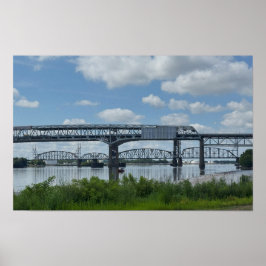 Betsy Ross Bridge Philadelphia Poster ポスター