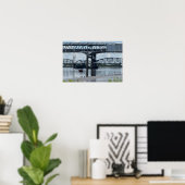 Betsy Ross Bridge Philadelphia Poster ポスター (ホームオフィス)