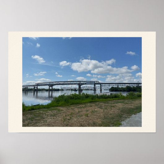 Betsy Ross Bridge Philadelphia Poster ポスター (正面)