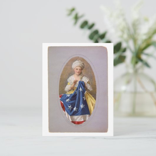 Betsy Ross, c1908, G. Liebscher ポストカード (スタンド正面)